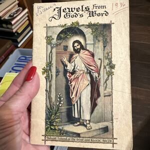 Jewels from God's Word by Jessie Mickens Fauss SSPB Booklet Abingdon 1936
